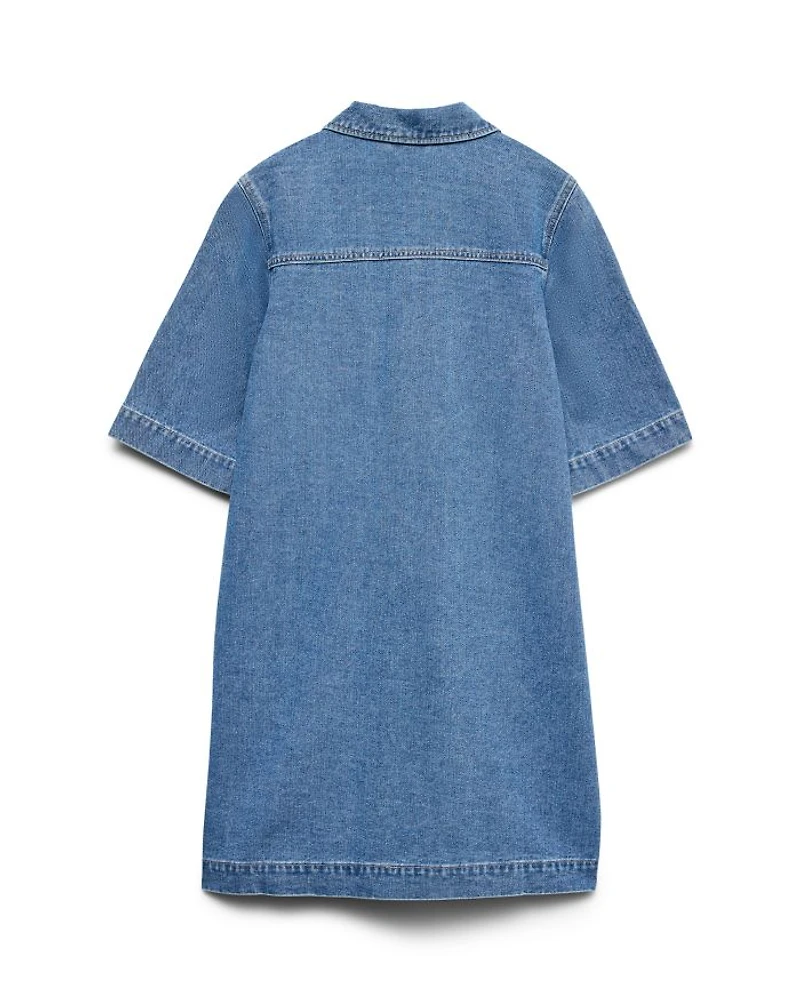 Denim Shirtdress