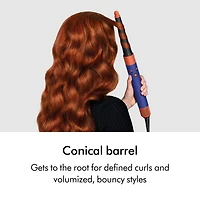 Airwrap i.d.  Straight+Wavy | Vinca Blue/Topaz