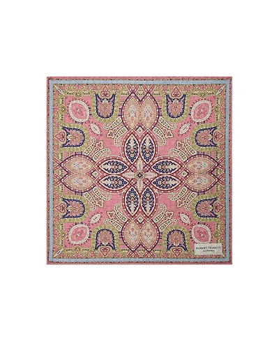 Robert Talbott Collins Reversible Paisley Silk Pocket Square