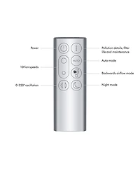 Purifier Cool™ Connected Tower Fan TP07 | Black/Nickel