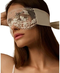 Lace Beaded Blindfold