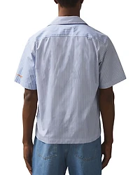 Short Sleeve Poplin Camp Shirt