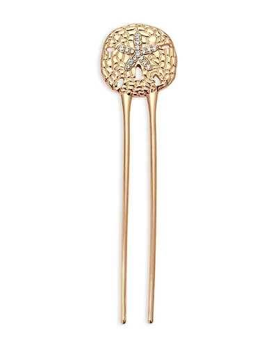 Crystal Sand Dollar Hair Pin