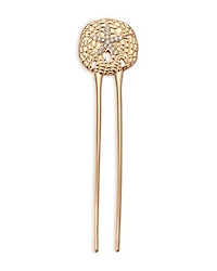 Crystal Sand Dollar Hair Pin