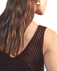 Helena Open Stitch Vest
