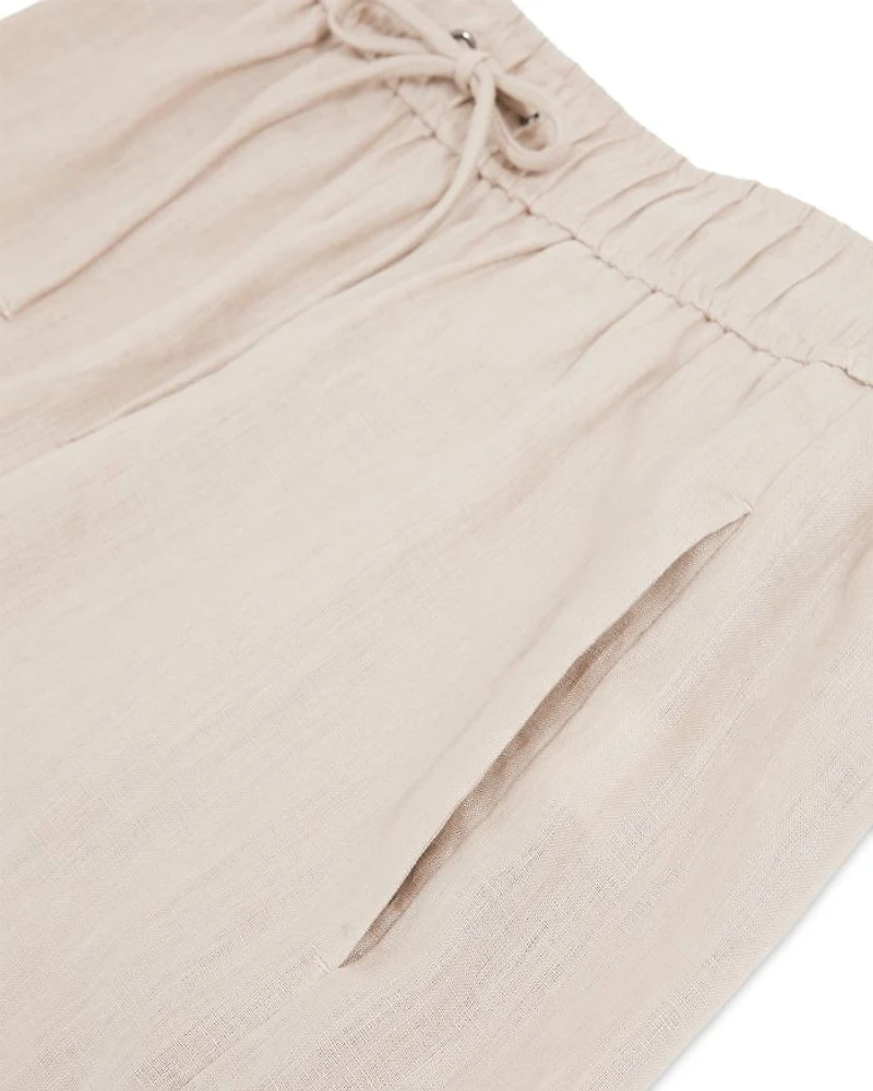 Willow Linen Blend Shorts