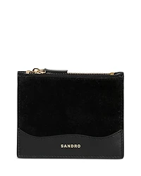 Sandro Leather Card Holder