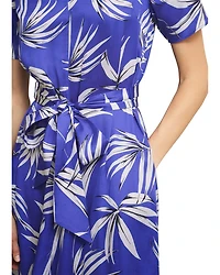 Ripsley Palm Print Dress