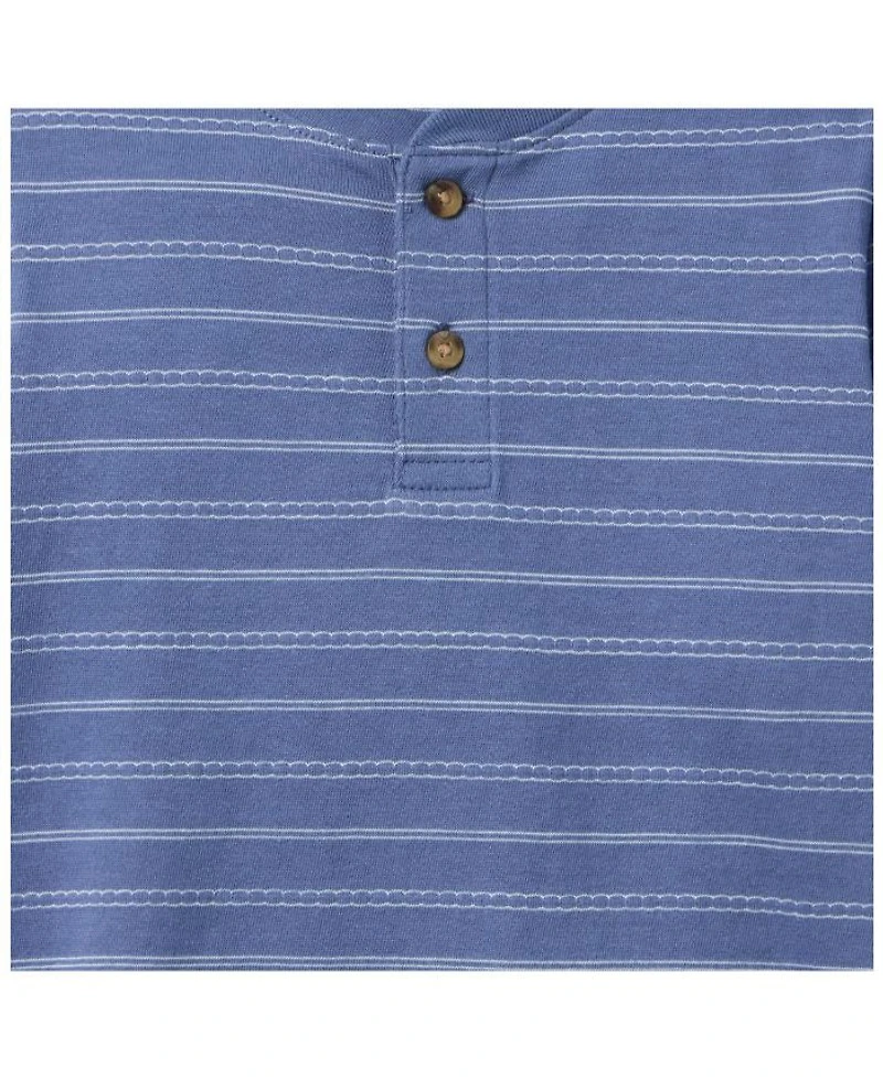 Boys' Jacquard Henley T-Shirt - Little Kid, Big Kid