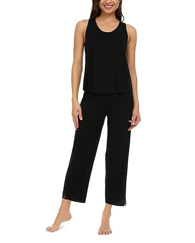 Flora Nikrooz Linda Tank Capri Pajama Set