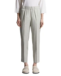 Wool Blend Pull On Pants