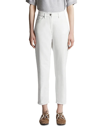 Peserico Mid Rise Straight Jeans