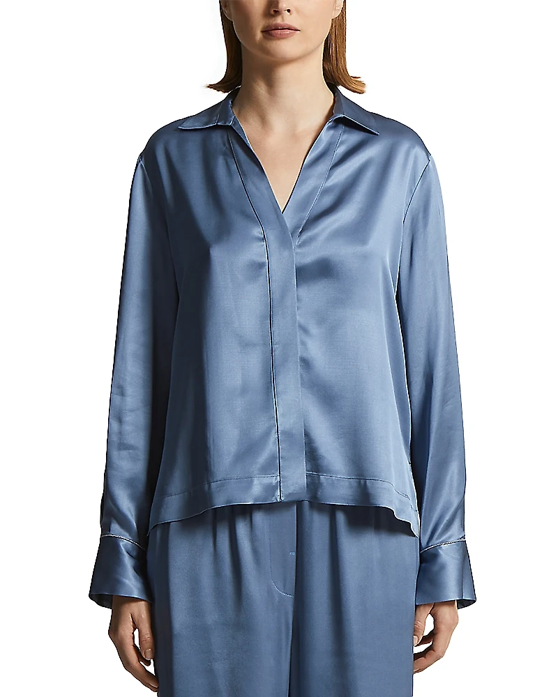 Peserico Satin Blouse