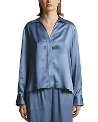 Peserico Satin Blouse