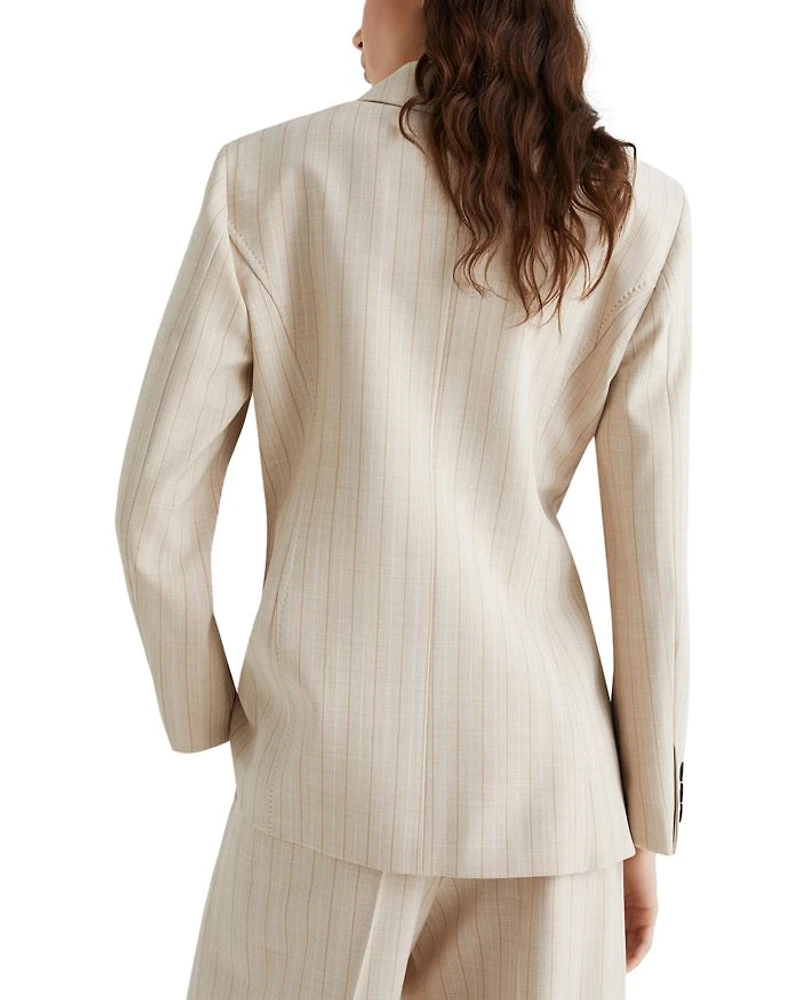 Facile Peak Lapel Blazer