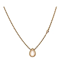 Pre-Owned Boucheron Small Serpent Boheme Pendant Necklace 18K Gold and Mother of Pearl