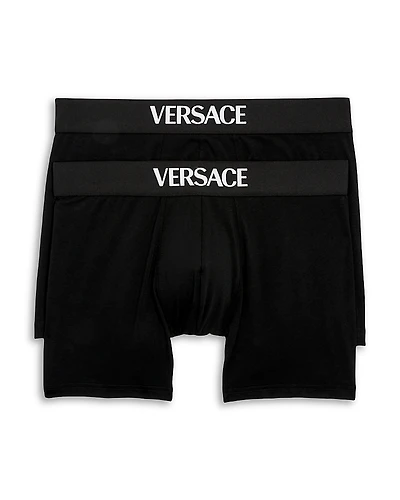 Versace Parigamba Boxer Briefs, Pack of 2