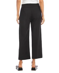 Petite Cropped Wide Leg Pants