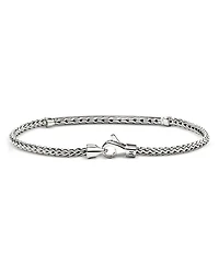 JH Essentials Sterling Silver Blue Sapphire Pavé Bracelet