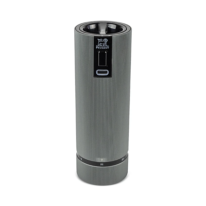 Line Electric Pepper Mill, u'Select, Carbon Aluminum, 6