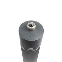 Line Pepper Mill, Carbon Aluminum and Beechwood, 9"