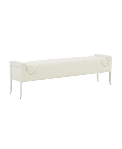 Tov Furniture Ines Boucle Bench