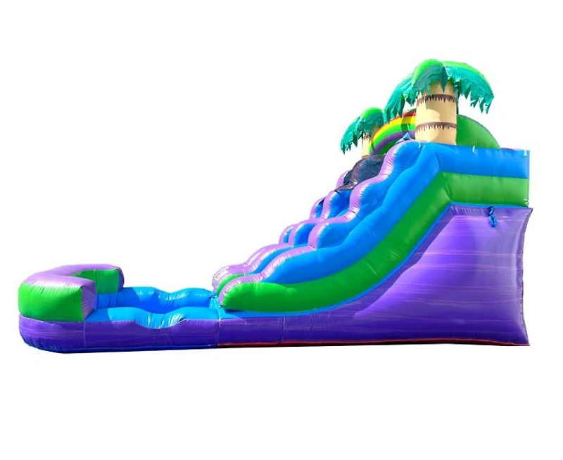 Inflatable Water Slide (Without Blower) - 21' x 9' x 12' Foot Backyard Inflatable Slide for Summer Fun - Slide with Water Pool for Kids