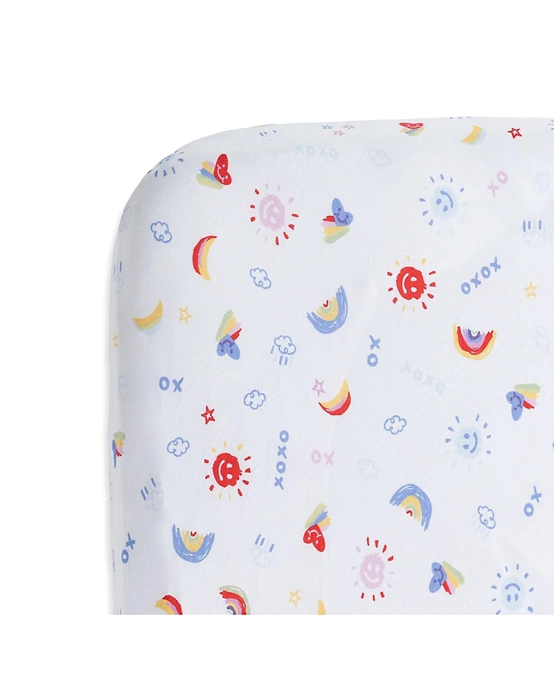 Petit Sleep Kiss Me Goodnight Crib Sheet