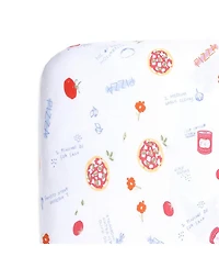 A Pizza My Heart Crib Sheet
