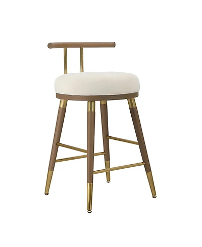 Tov Furniture Juniper Velvet Counter Stool