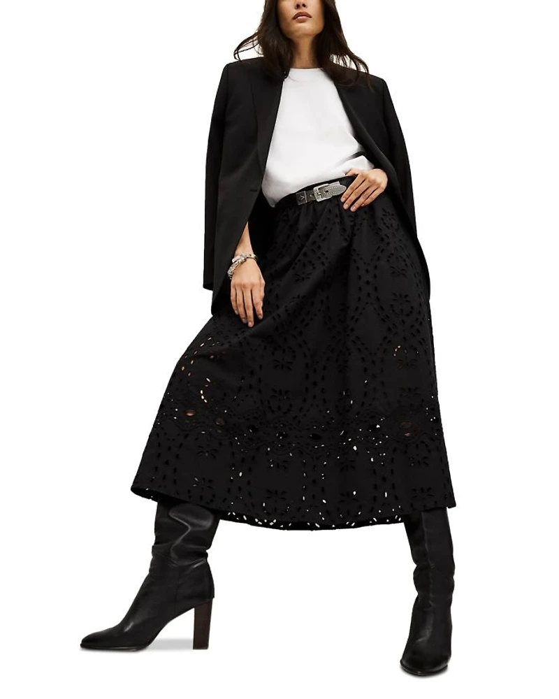 Bela Embroidered Skirt