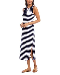 Striped Midi Column Dress