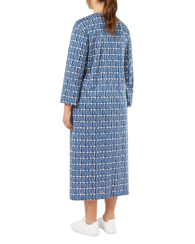 Plus Ancella Navy Dress