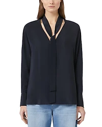 Max Mara Studio 1 Caco Silk Top