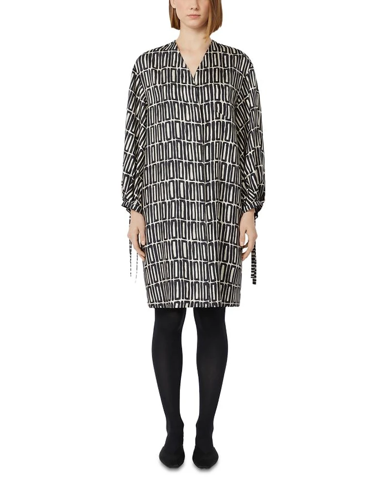 Ottone Black Silk Dress