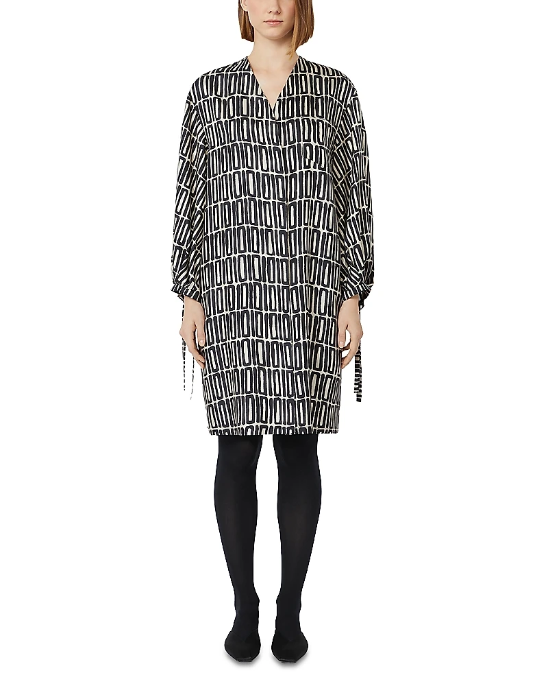 Max Mara Ottone Black Silk Dress