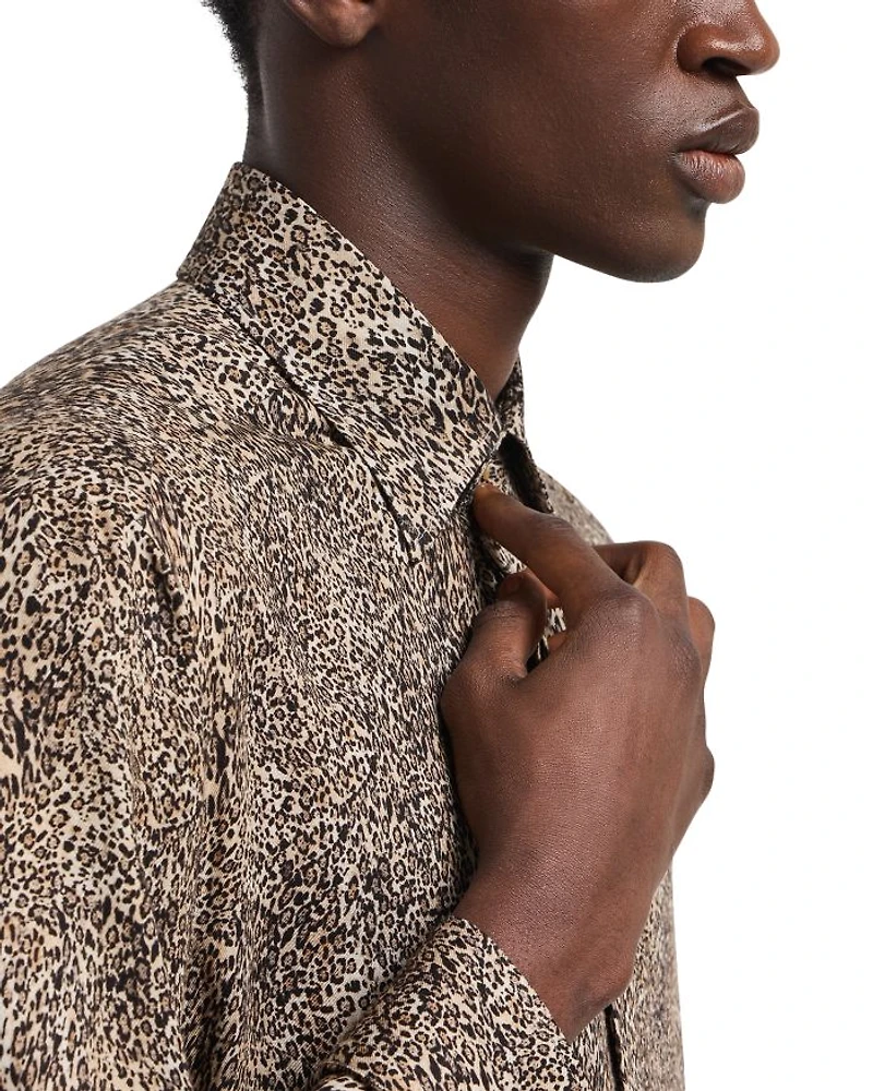 Regular Fit Animal Print Shirt