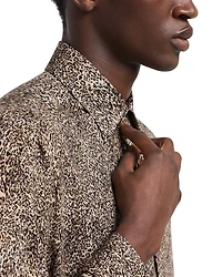 Regular Fit Animal Print Shirt