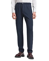 Emporio Armani Regular Fit Crepe Jersey Trousers