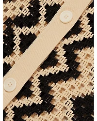 Natalie Knitted Crochet Dress