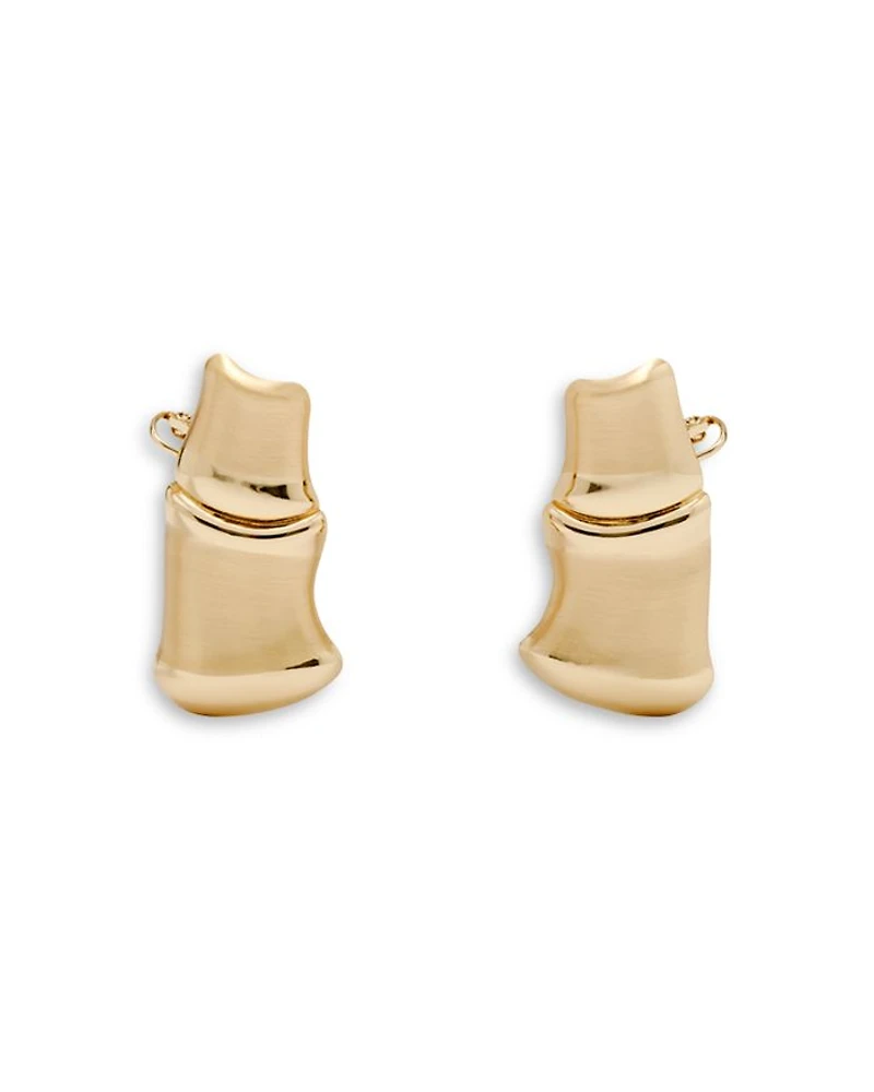 Bambina Clip On Statement Stud Earrings