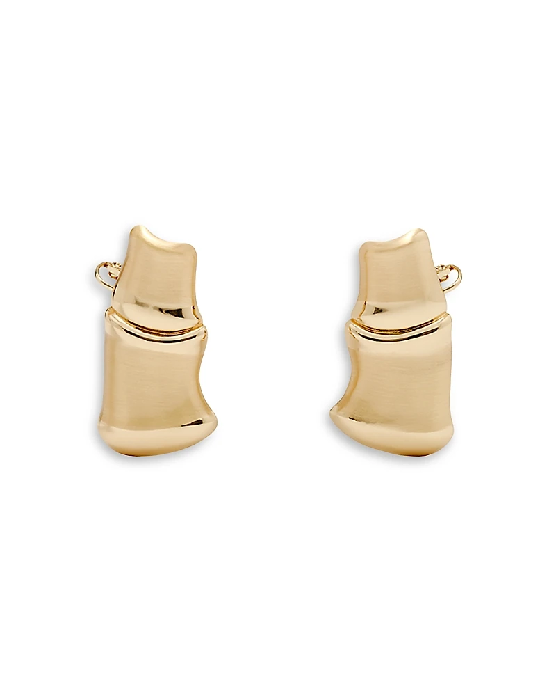 Cult Gaia Bambina Clip On Statement Stud Earrings