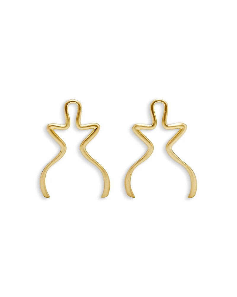 Cult Gaia Valma Drop Earrings