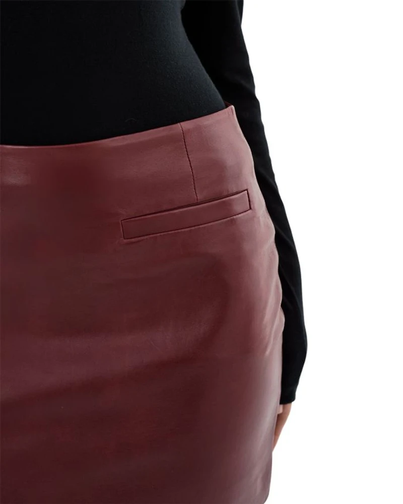 Rowan Leather Skirt
