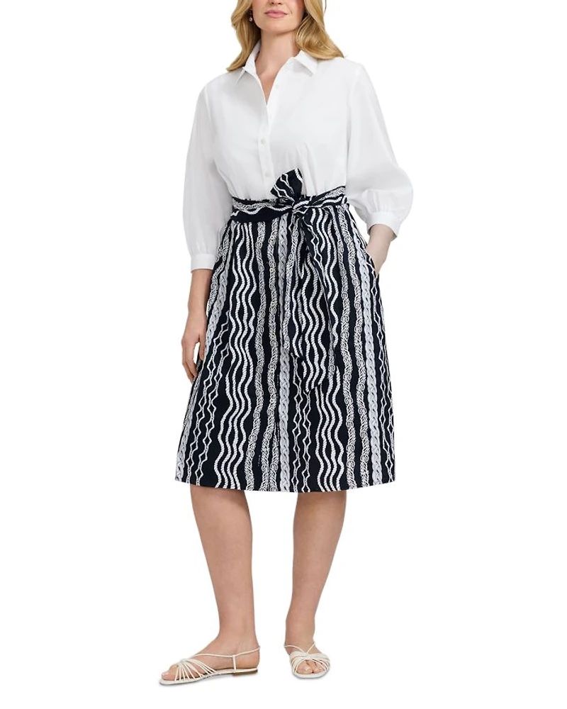 Plus Esther 34 Braid Dress