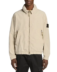Stone Island Hooded Bomber Jacket