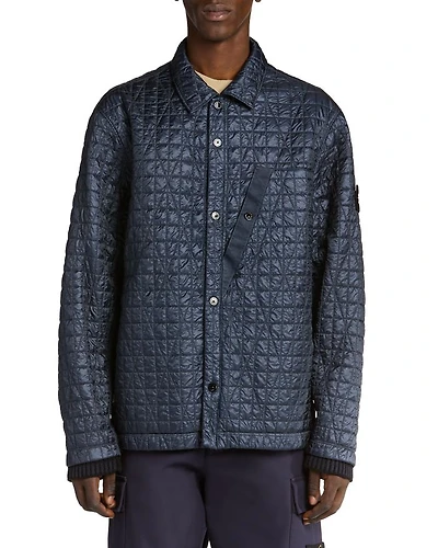 Coated Quilted Jacket