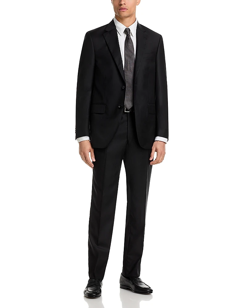 Peter Millar Flynn Solid Classic Wool Regular Fit Suit