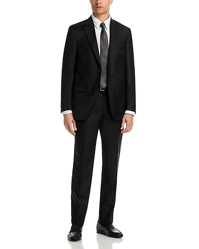 Peter Millar Flynn Solid Classic Wool Regular Fit Suit