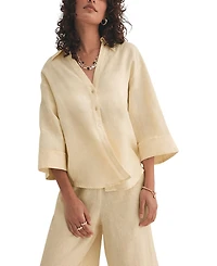 Mint Velvet Women's Linen Resort Shirt